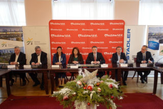 Ogłoszenie rekordowej inwestycji Kolei Mazowieckich