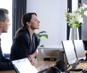 M jak miłość odc.1896. Martyna (Magdalena Turczeniewicz), Jakub Karski (Krzysztof Kwiatkowski)