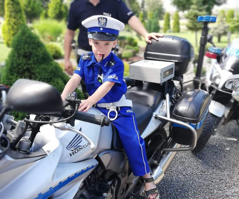 Wojtek został policjantem