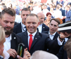 Marta Nawrocka na rocznicy zaprzysiężenia męża
