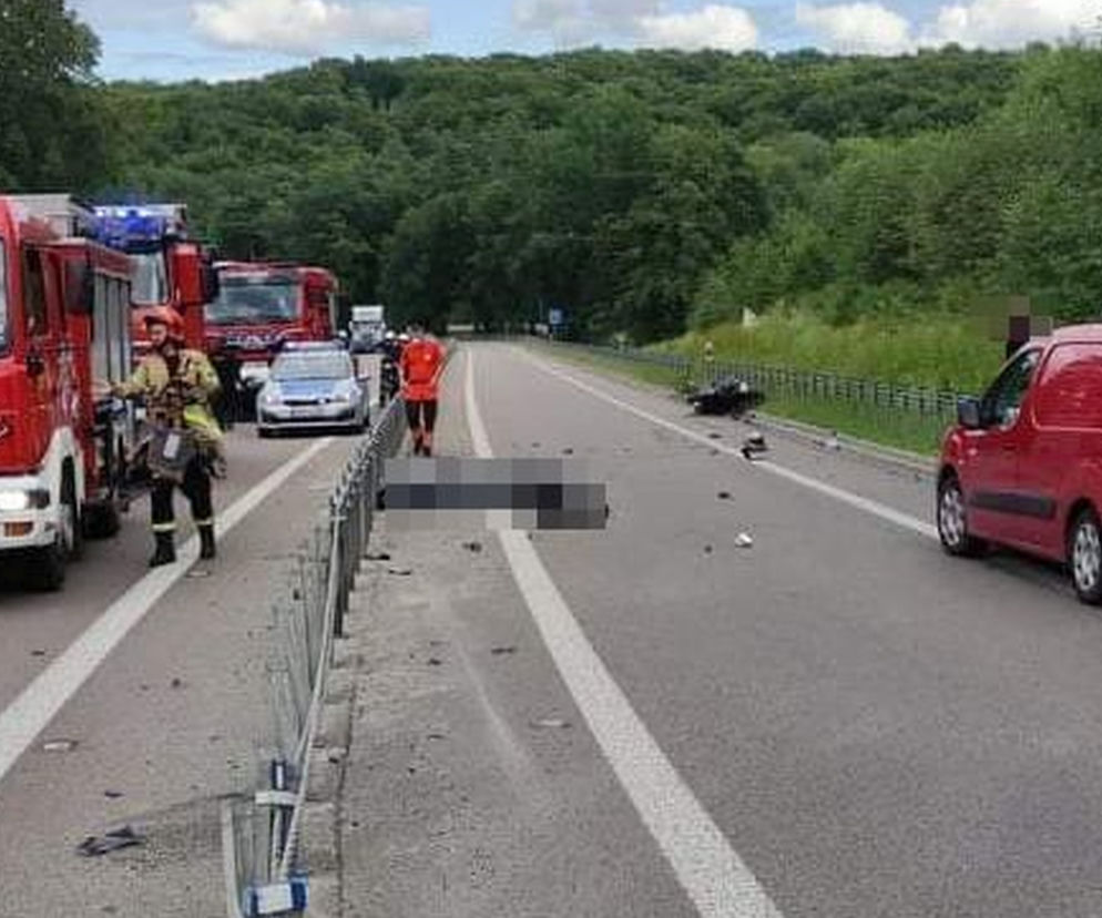 Polanówka: Makabryczna śmierć motocyklisty. Miał dopiero 28 lat