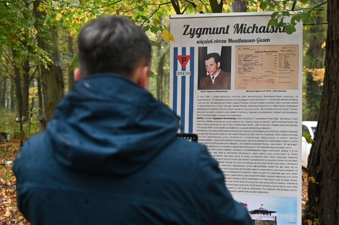 Ekshumacja Zygmunta Michalskiego, więźnia obozu koncentracyjnego