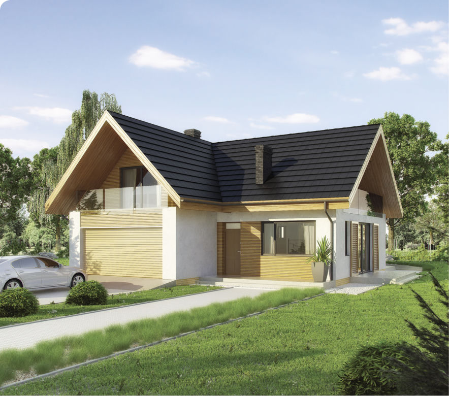 Projekty domów z poddaszem użytkowym