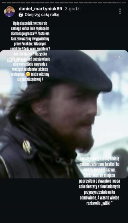 Daniel Martyniuk idzie na noże z Wizz Airem