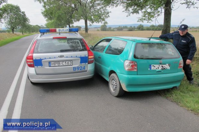 taranowanie radiowozem