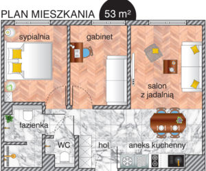Plan wnętrza