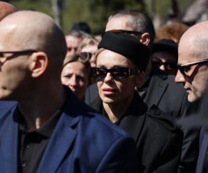 Ból, rozpacz, łzy. Poruszające sceny na pogrzebie Łukasza Litewki