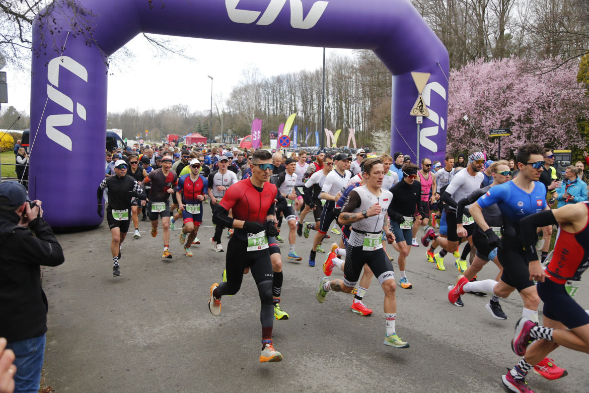 Silesiaman Duathlon Katowice w Dolinie Trzech Stawów. Na starcie stanęło 250 osób