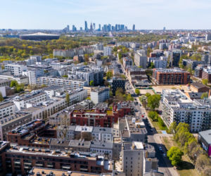 Nowe osiedla na Kamionku w Warszawie