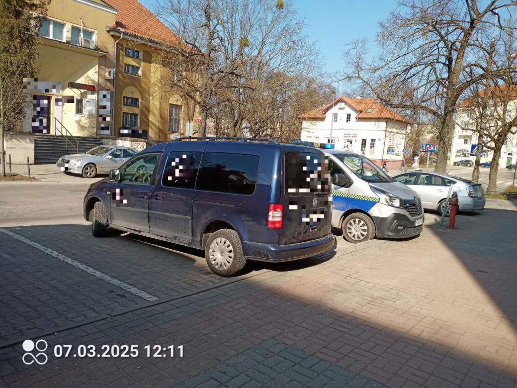Olsztyńscy „mistrzowie parkowania”. Straż miejska była dla nich bezlitosna