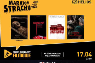 Nocne Maratony Filmowe z czterema horrorami już 17 kwietnia w Heliosie