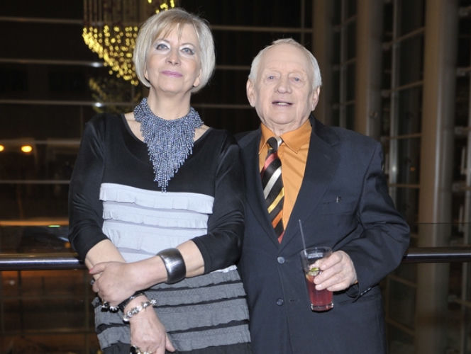 Witold Pyrkosz i jego żona Krystyna