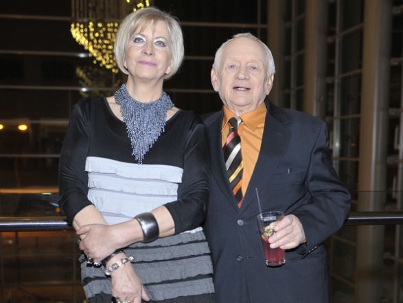 Witold Pyrkosz i jego żona Krystyna