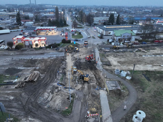 Budowa linii kolejowe Łomża-Śniadowo