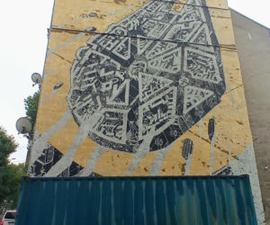 Nowy mural przy ul. Kolumba