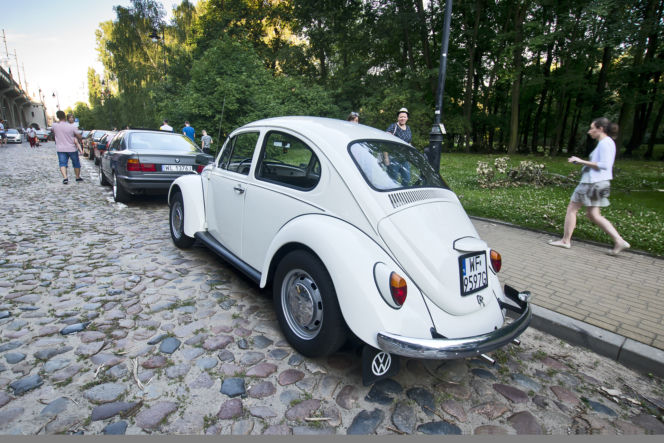 Klasyczne auta na spotkaniu Youngtimer Warsaw