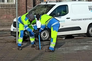 Poważna awaria wodociągowa. Zalane centrum Wrocławia
