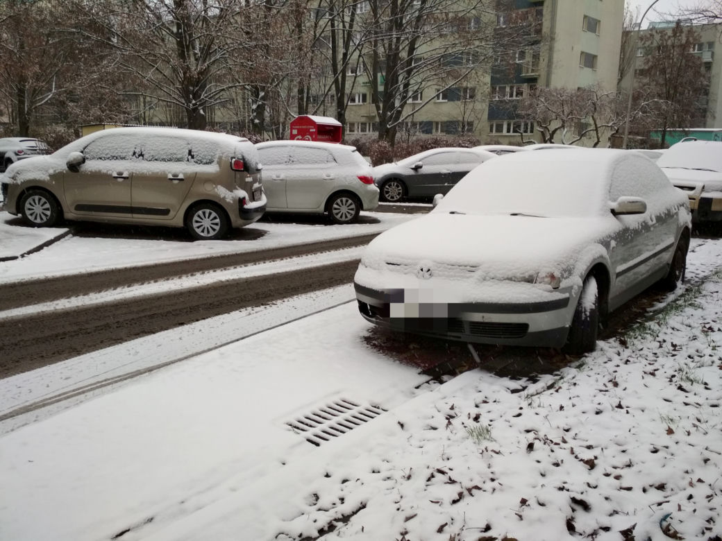 Atak zimy w Warszawie