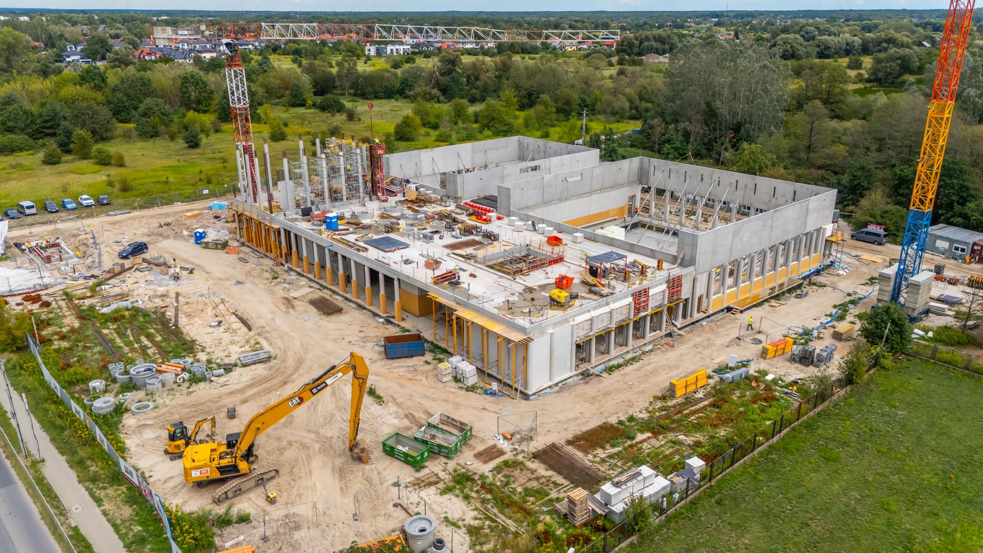 Budowa kompleksu basenowego na Białołęce