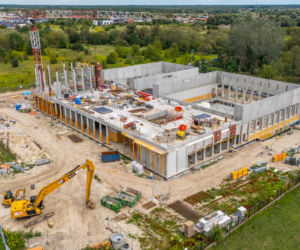 Budowa kompleksu basenowego na Białołęce
