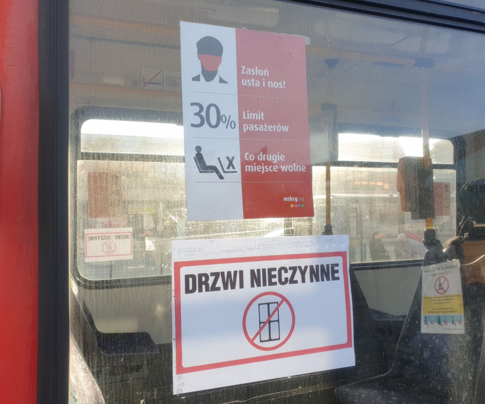 W Gdańsku pojazdami komunikacji miejskiej może podróżować 30% dozwolonej liczby pasażerów