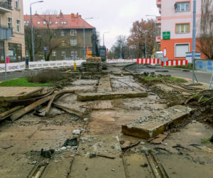 Ruszyła przebudowa torowisk na Niebuszewie