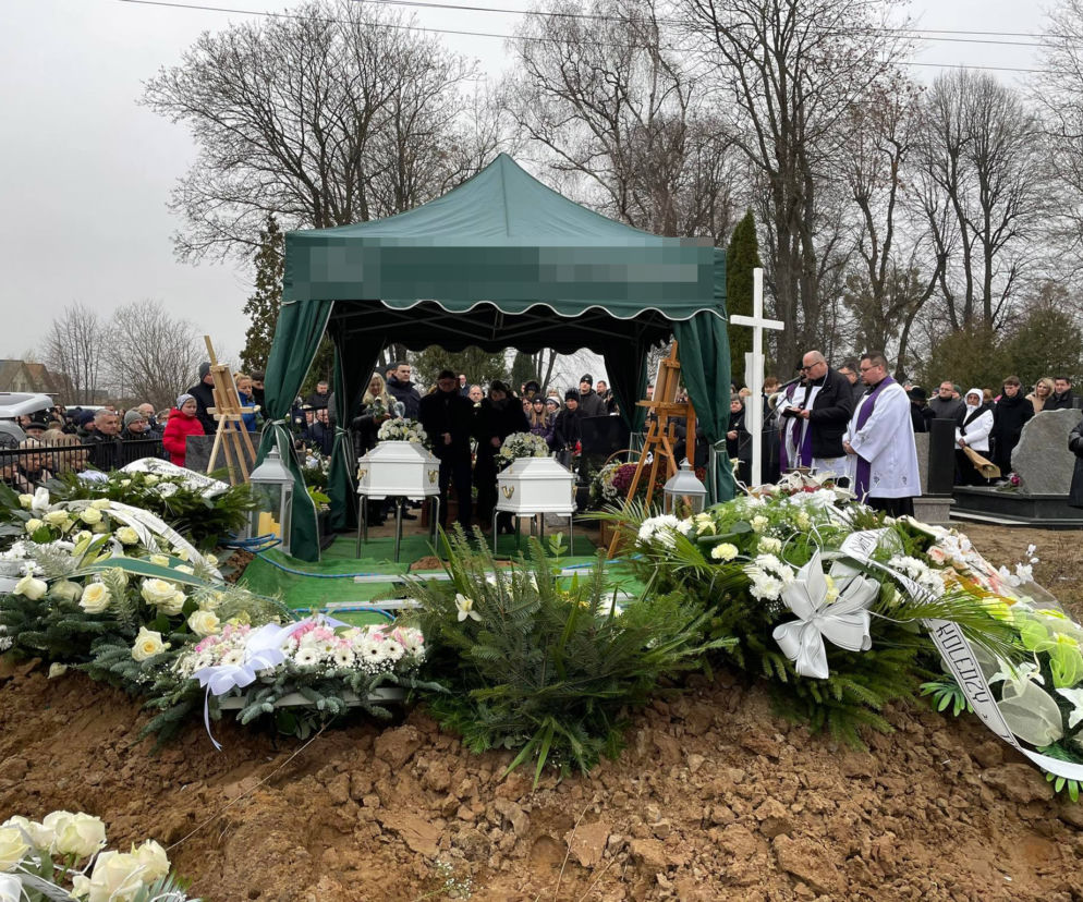 Pogrzeb Weroniki i Sebastiana. Ostatnia droga rodzeństwa