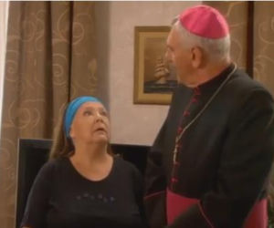 Ranczo 7 sezon odc. 97. Biskup Sądecki (Wiktor Zborowski), Michałowa (Marta Lipińska)