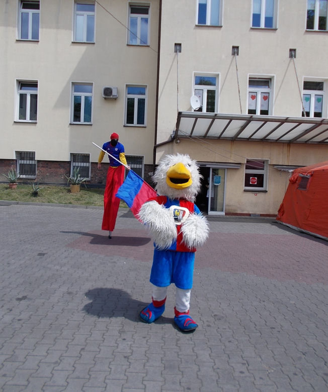 Mistrzowie Polski przygotowali niespodziankę dla małych pacjentów z Gliwic. Zobaczcie [ZDJĘCIA]