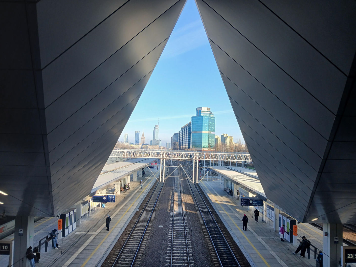 Dworzec kolejowy Warszawa Zachodnia po otwarciu