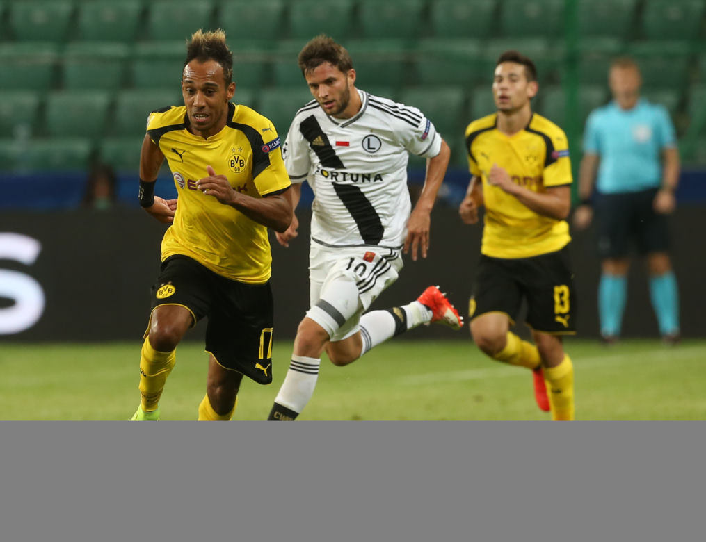 Mecz Ligi Mistrzów Legia Warszawa Borussia Dortmund 0:6