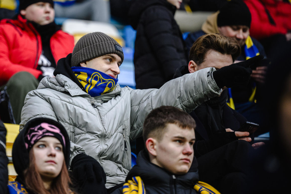 Arka Gdynia - Legia Warszawa: Zdjęcia kibiców z meczu 20. kolejki PKO BP Ekstraklasy