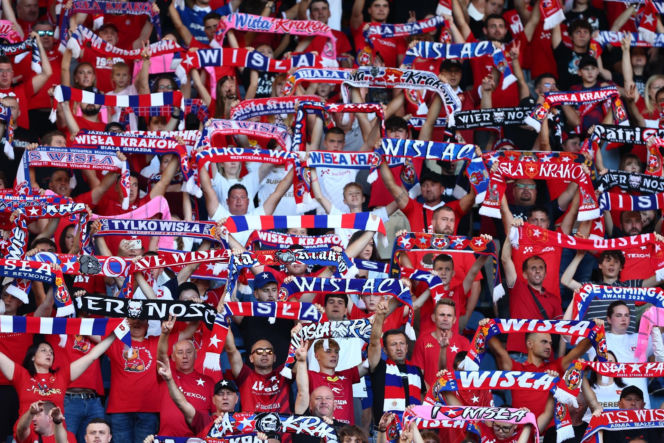 Wisła Kraków - Wieczysta Kraków: Zdjęcia kibiców i zawodników z meczu 6. kolejki PKO BP Ekstraklasy