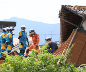 Trzęsienie ziemi w Japonii