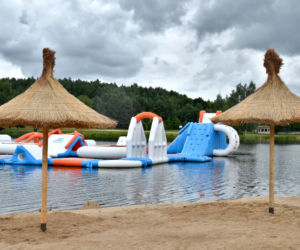 W Siemiatyczach jak w ciepłych krajach. Tak zmieniła się plaża nad zalewem [ZDJĘCIA]