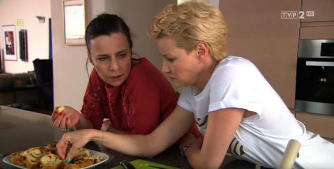 Rodzinka.pl 9 sezon. Marysia (Agata Kulesza), Natalia (Małgorzata Kożuchowska)