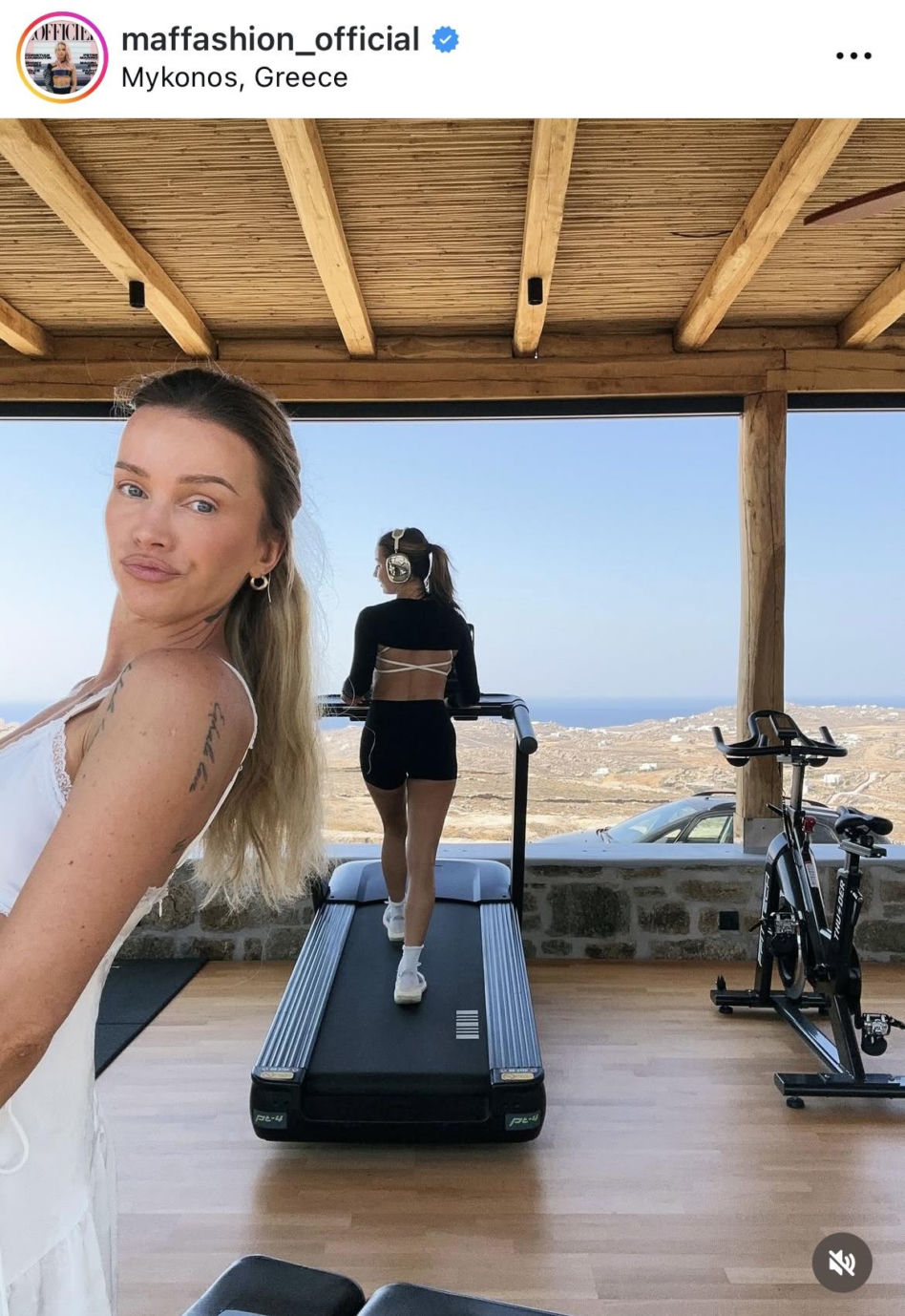 Julia Wieniawa i Maffashion na Mykonos w Grecji
