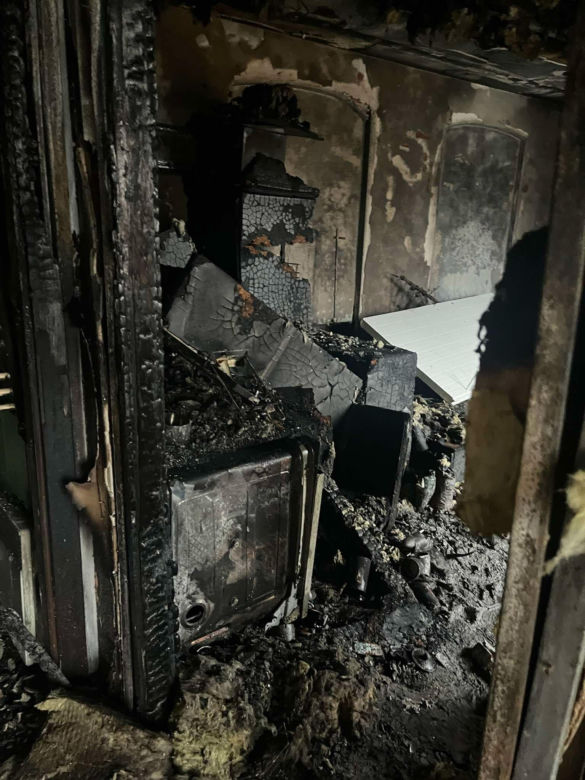 Tragiczny pożar w Czaplinku w święta Bożego Narodzenia 26.12.2024