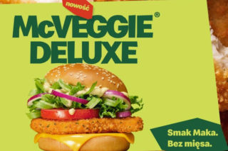 Smak Maka. Bez mięsa. Zupełnie nowy McVeggie® Deluxe wkracza do restauracji w całej Polsce 