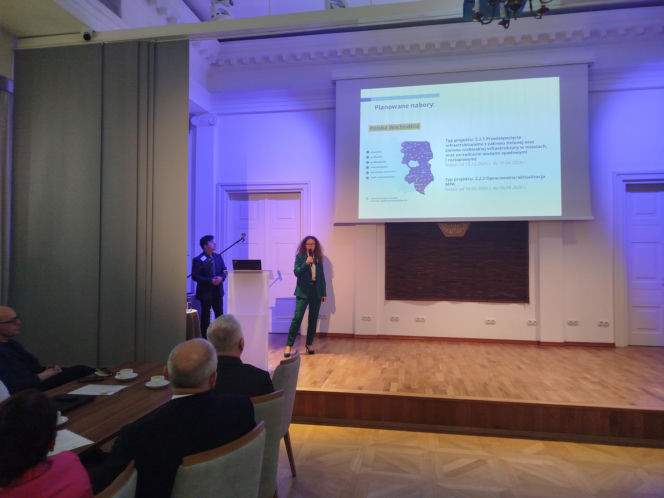 Siedlce, spotkanie "Od wyzwań do rozwiązań. Adaptacja klimatyczna polskich miast"