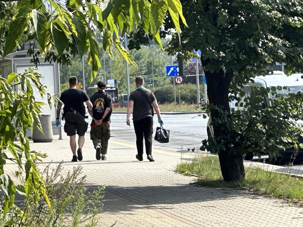 Atak nożownika w Lesie Bródnowskim