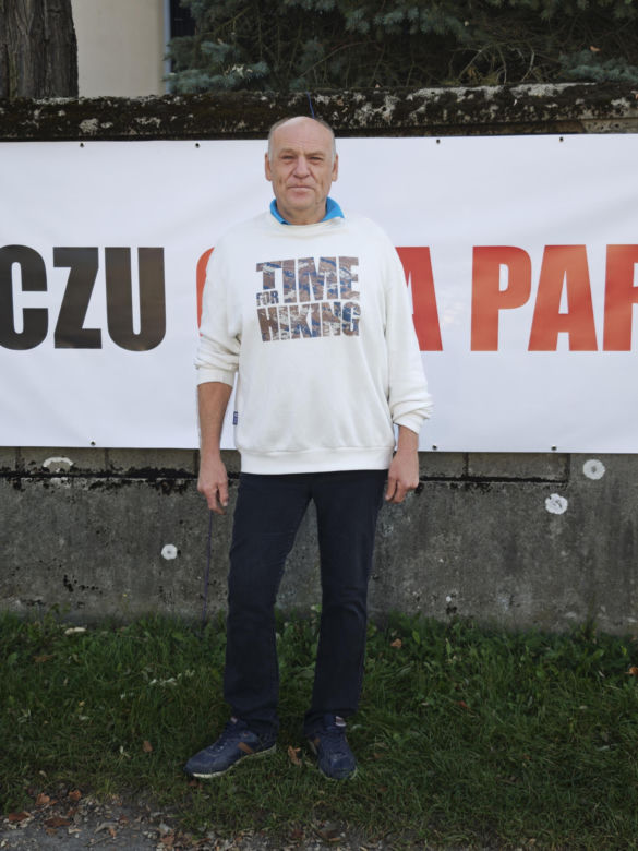 Protest w sprawie odwołania proboszcza w Grojcu