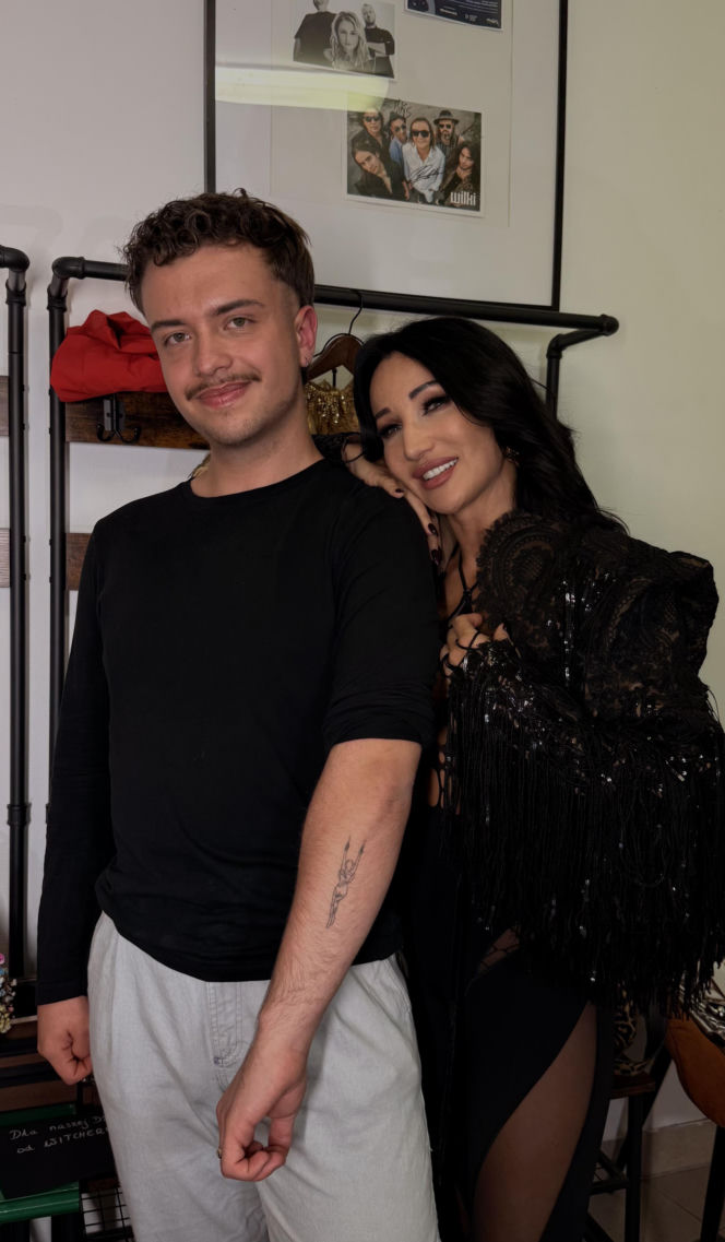 Kuba Nogala z "The Floor" wytatuował sobie Justynę Steczkowską