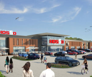 Galeria handlowa Hosso w Świebodzinie - prefabrykaty betonowe