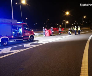20-letni motocyklista ROZTRZASKAŁ SIĘ o bariery