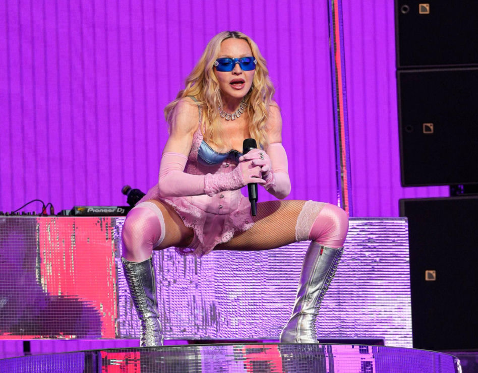 Madonna wystąpiła na Times Square