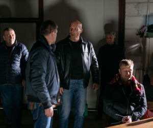 Na Współnej, odc. 3024: Igor (Jakub Wesołowski), Tadek ((Robert Martyniak), Rudy (Marek Bera)