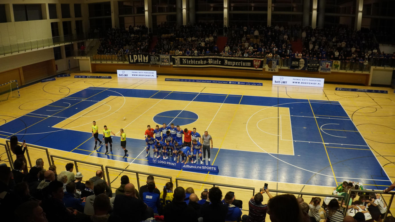 Drużyna Wiary Lecha - Legia Warszawa w 1/16 Pucharu Polski w futsalu