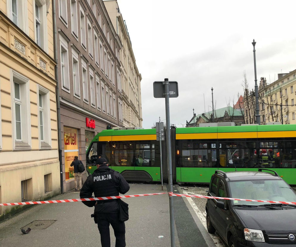 Tramwaj wypadek