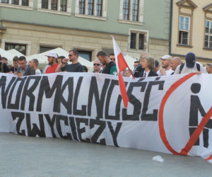 Zboczeńcy, wypier**lać.Manifestowali przeciwko Marszowi Równości 18.05.2019 w Krakowie